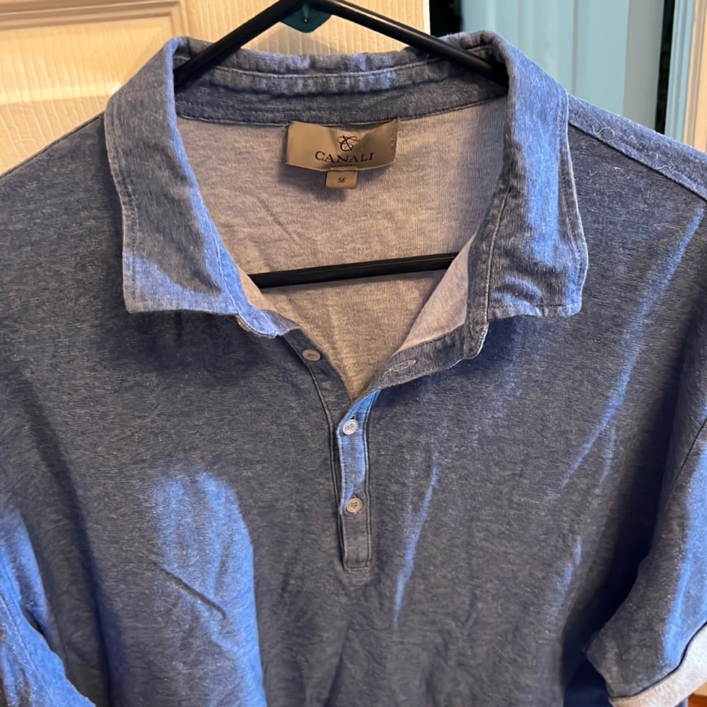 Mens light blue, Canali size 56